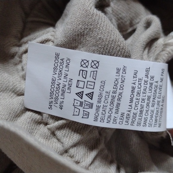 Lucky Brand * Linen Blend * Bomber Jacket *  Medium * Lagenlook - Picture 7 of 7